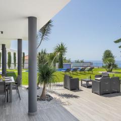 Modern villa pool garden seaview Ocean Sunset