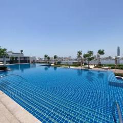 19th Fl Waterfront, 3BR and Maid only 5min to Creek Marina