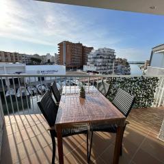 Precioso apartamento con vistas canal cerca playa AV-62