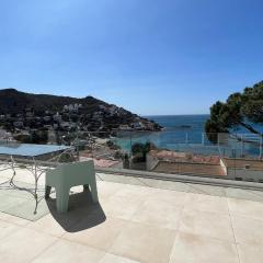 Preciosa casa en roses cerca de la playa con vistas al mar