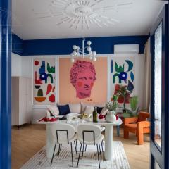 Colorful 2-bed, 100sqm apartment in the heart of Kazimierz