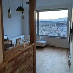 Apartment with sunset view over Bratislava