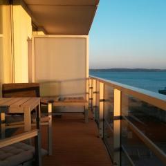 Apartment 26 "Strandgut", Blickrichtung StrandOffenes Meer