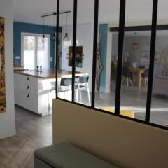 VILLA 10mn de la plage à pied, 9 couchages, idéal vacances en famille