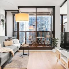 Sky-High CBD Retreat 2BR Apartment with Pool & Gym