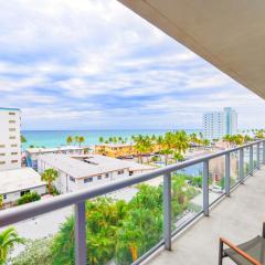 Direct Ocean view Condo Steps from the Beach