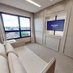 Alto Luxo - 12º Andar, Cama King e Móveis Assinados