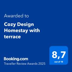 Cozy Design Homestay with terrace