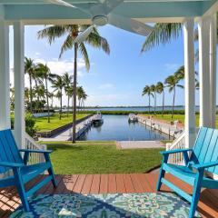 Waterfront luxury Villa 43 with sunset views and boat slip