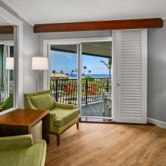 Pool Oceanview Room, 4 star Beachfront Resort, King Bed, Lanai, AC, Pool, Restaurant, Gym, Spa