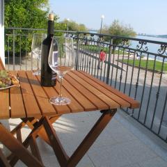 Apartment in stone house on seaside