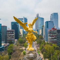 The closest place to most attractions in Mexico City