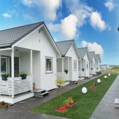 Single-story holiday homes with terraces