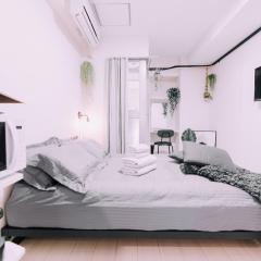 Minimalist Loft 4 Namba Compact Studio and Gym MA403