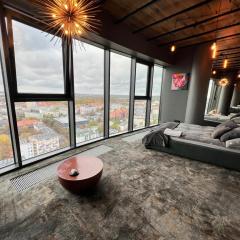 Hanza Tower Apartment - 22 floor, swimming pool & SPA