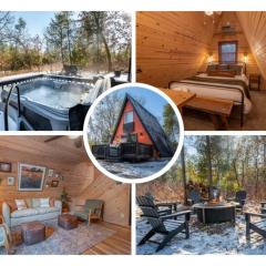 Timber Haven Aframe Cabin - Brand New Hot Tub