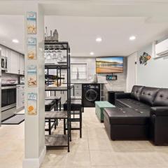 Modern Garden Apartment Steps to the Beach