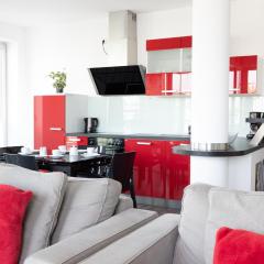 Ferienwohnung "Hafenblick" im NewPort