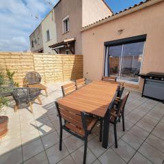 Belle villa climatisée avec Wifi, 2 chambres et jolie terrasse aménagée, à 3km de la plage à PORTIRAGNES LXCHARD7