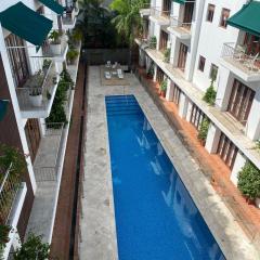 Luxury Apartment Private Pool & Rooftop Jacuzzi