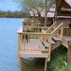 Glamping Escape Safari Tent Near SpaceX