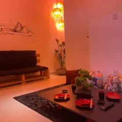 Flat YinYang - Temática Japonesa e Conforto Climatizado