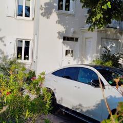 Gîte avec parking, au calme, entre Colmar-Riquewihr et Obernai ,marchés de Noël, 3 chambres, avec terrasse