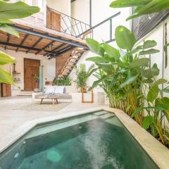 Elegant 1-BR Villa with Pool, 800m to Echo Beach