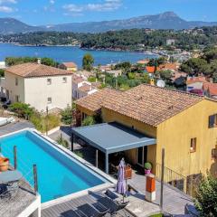 Villa Mireille Le pradet Vue mer/piscine