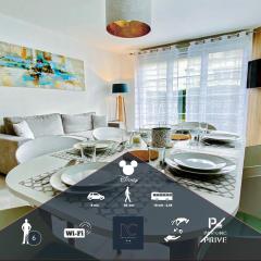 DISNEYLAND-PARIS 6pers, WIFI, Garden