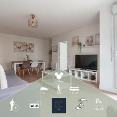 Disneyland-Paris 8pers, 2 Parkings, Wifi,