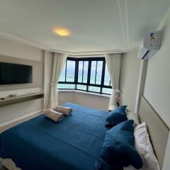 Flat 2 Quartos Vista Panorâmica Frente Mar