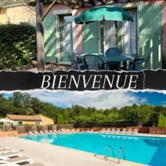 Maison dans village vacances avec piscine