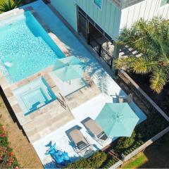 Beachside Heated Pool Hot Tub 2 King Beds Firepit