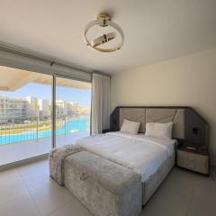 Lagoon chalet in marina views 3 bedrooms perfect view exm68