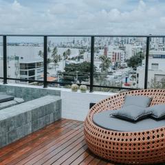 Studio Confortável Cama King 50m da Praia