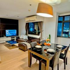 High Floor Great View 2BR 2BA 3 mins to Nana BTS
