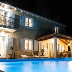 Villa Histria Relax for 8 people in Central Istria with sea view and children playground