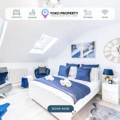 Sylish Apartment - Close to City Centre - Free Parking, Self-Check-In, Fast WiFi and Smart TV by Yoko Property