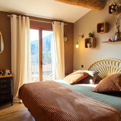 Maison au calme avec piscine, terrasse, BBQ