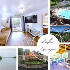 The Cove 21-3 By SDC, Big Deck, Pool, Hot Tub, By Lake, No Stairs