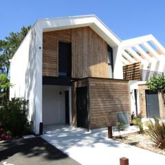 Résidence Margalex - Maison mitoyenne dans belle résidence neuve, piscine collective à Lacanau Océan MAE-0681