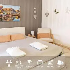 Le Cocon appart avec parking privé & terrasse