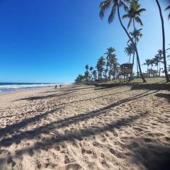 Pé na areia
