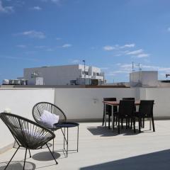 Cosy 1 BD Penthouse in Bugibba - Corner Terrace with Sea Views