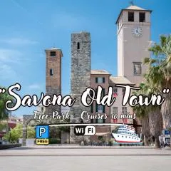 Savona Old Town - Free Park - Cruises 10 mins