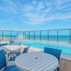 Stúdio com Wi-Fi próximo do mar com vista incrível