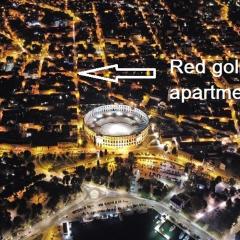 Red gold apartment