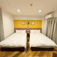 道頓堀から徒歩3分中央区島ノ内にあるツインルーム