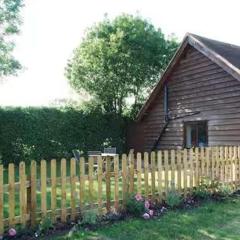 The Chalet is pet friendly on a farm near Malvern